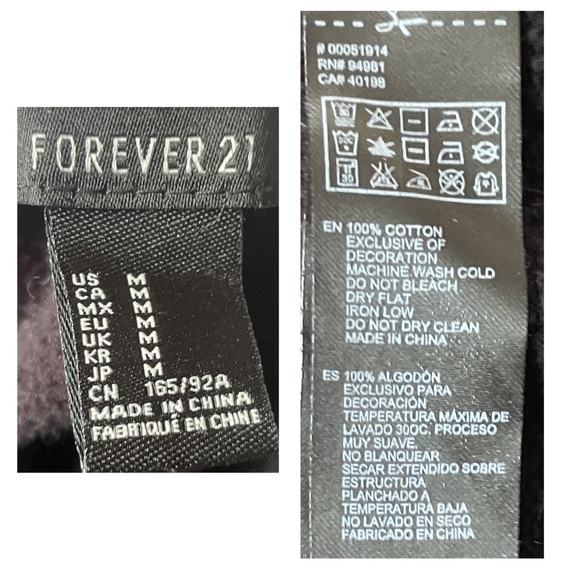 Forever 21 M varsity letterman jacket
Size Medium - Picture 8 of 8